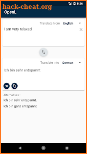OpenL Translator screenshot