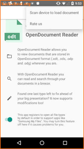 OpenOffice - LibreOffice - OpenDocument Reader screenshot