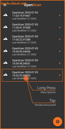 OpenScan screenshot