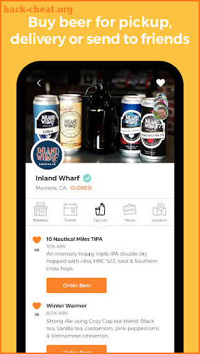 OpenTap: California Craft Beer screenshot