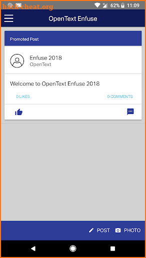 OpenText Enfuse 2018 screenshot