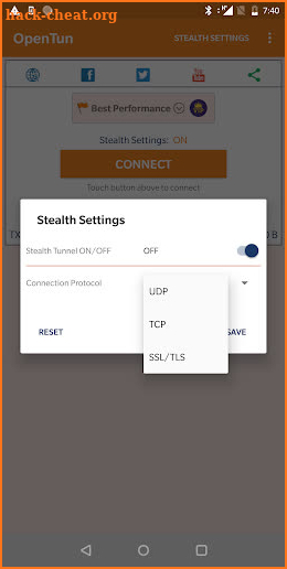 OpenTun VPN - 100% Unlimited Free Fast VPN Client screenshot