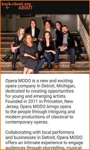 Opera MODO App screenshot
