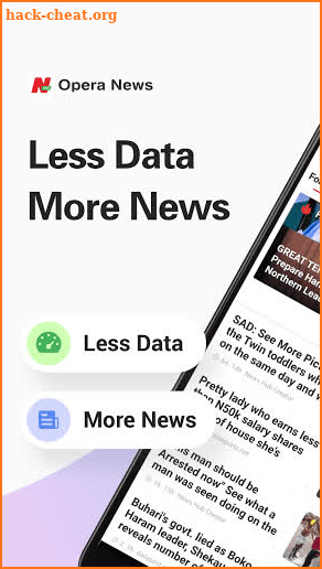 Opera News Lite - Less Data, More News screenshot