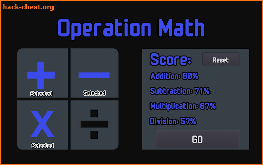 Operation Math: Practice Now screenshot