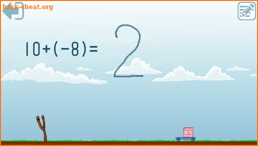 Operations with integers - 6th grade math skills screenshot