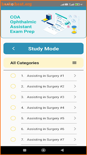 Ophthalmic Assistant Exam Prep screenshot