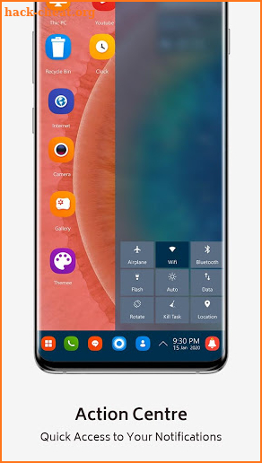 Oppo Find X theme for Computer Launcher screenshot