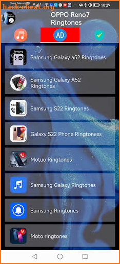OPPO Reno7 Phone Ringtones screenshot