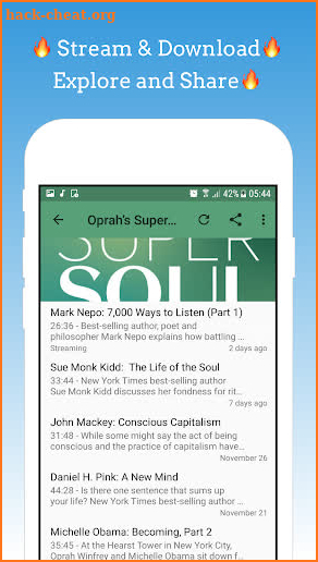 Oprah's Supersoul & Master Class Podcasts screenshot