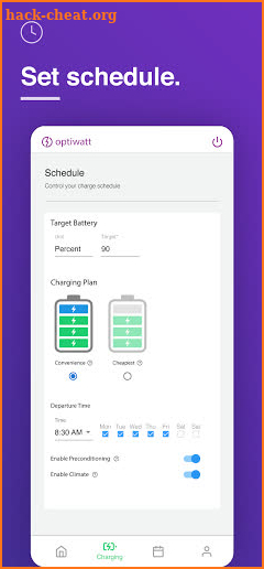 Optiwatt - Tesla Energy Savings and Smart Charging screenshot