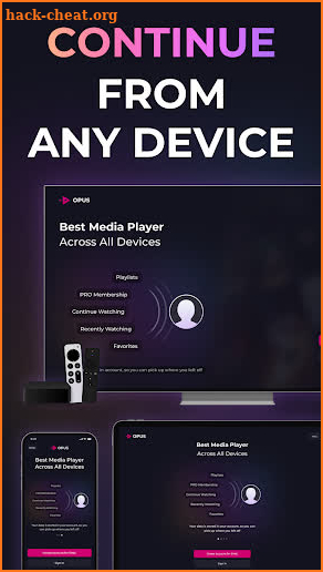 OPUS Media Player screenshot