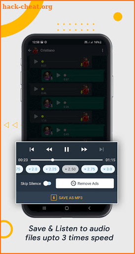 Opus to Mp3 | OM Player I Save and Fast play audio screenshot
