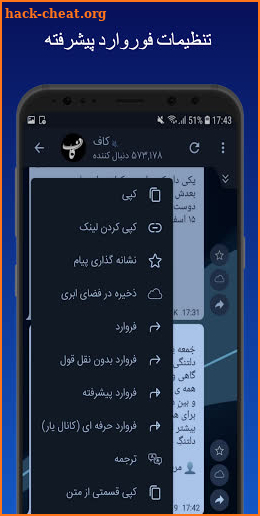 تلگرام بدون فیلتر | تلگرام ضد فیلتر | رعدگرام screenshot