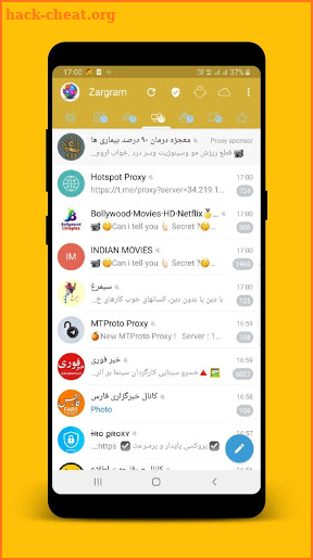 موبوگرام طلایی زرگرام | تلگرام بدون فیلتر Zargram screenshot