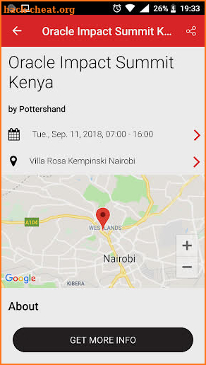 Oracle Impact Summit Kenya screenshot