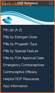 Oral Contraceptives screenshot