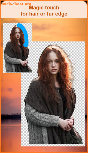Orange Cut–Background Cutout, Photo editor, emoji screenshot