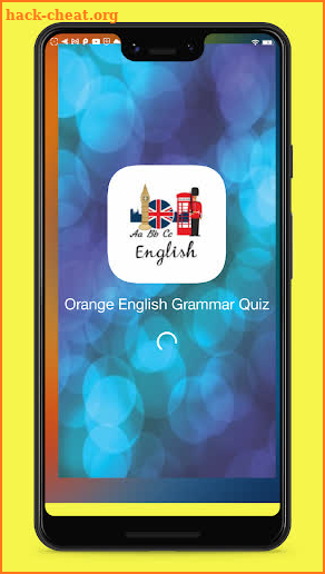 Orange English Grammar Quiz2 screenshot