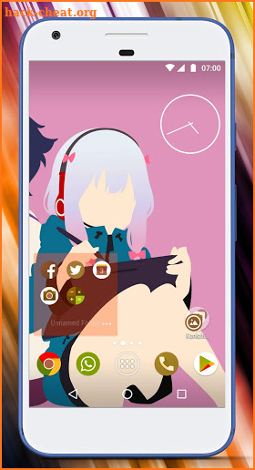 Orange Icon Pack - Wallpaper anime minimalist screenshot