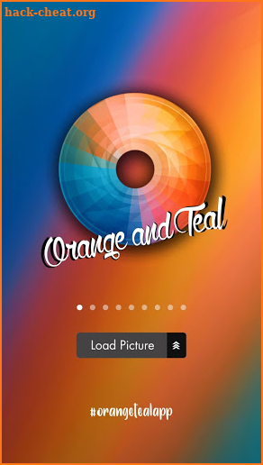 Orange Teal screenshot