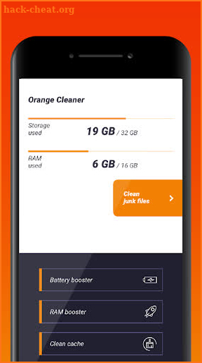 Orange Utility screenshot