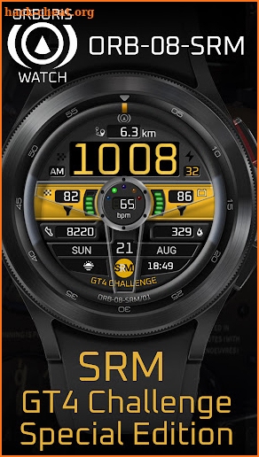 ORB-08-SRM Watch Face screenshot