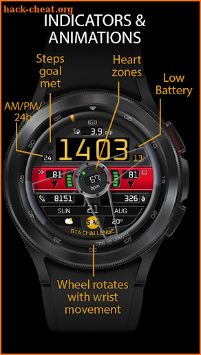 ORB-08-SRM Watch Face screenshot
