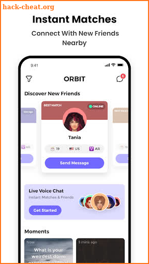 Orbit: Meet Friends as Avatars screenshot