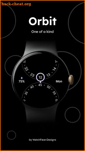 Orbit - Minimal Watch Face screenshot