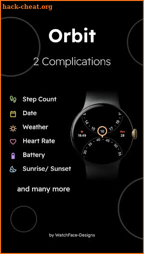 Orbit - Minimal Watch Face screenshot