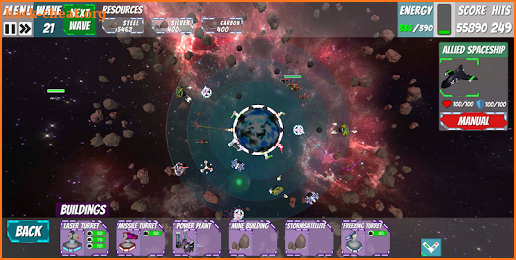Orbital Crisis - Space Tower Defense screenshot