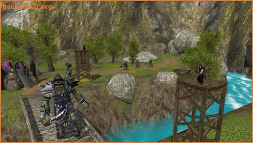 Orcs vs Mages and Wizards HD screenshot