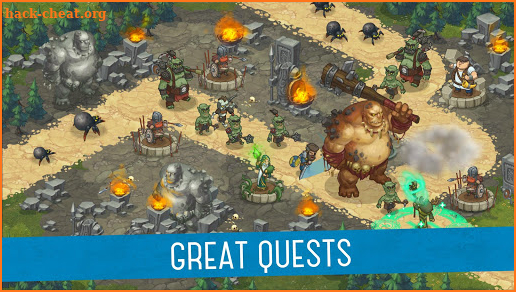 Orcs Warriors: Offline Tower Defense screenshot