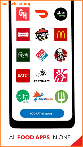 Order Food & view offers for DoorDash, Uber Eats screenshot