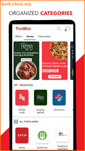 Order Food & view offers for DoorDash, Uber Eats screenshot