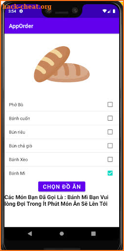 Order food easy screenshot