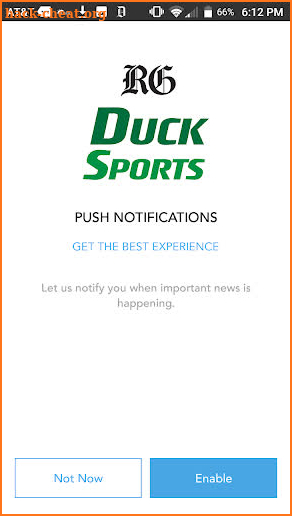 Oregon Duck Sports screenshot