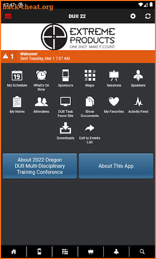 Oregon DUII Conference screenshot