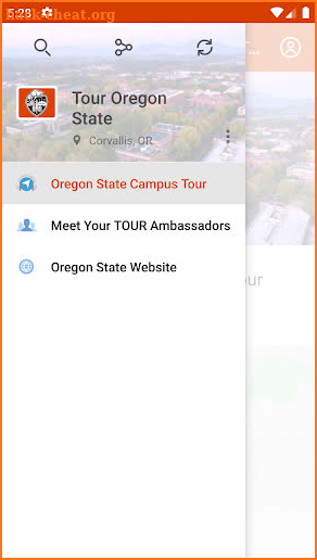 Oregon State Campus Tour screenshot