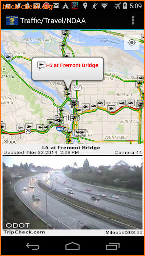 Oregon Traffic Cameras screenshot
