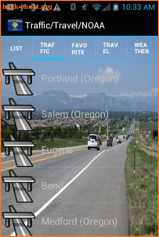 Oregon Traffic Cameras Pro screenshot