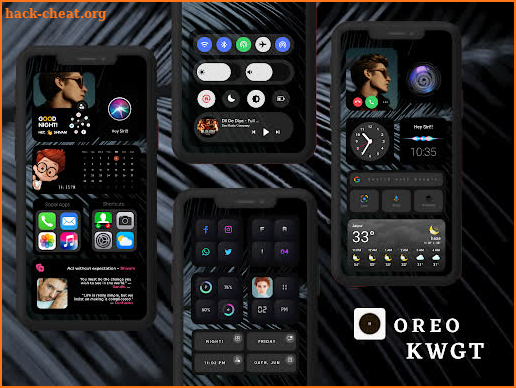 OREO KWGT screenshot