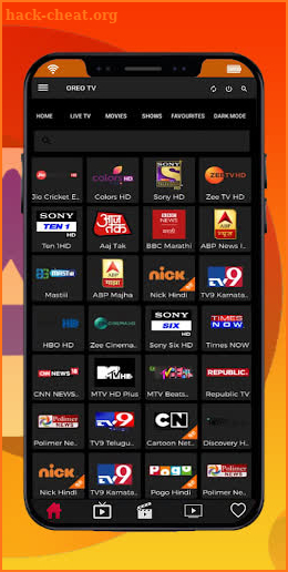 Oreo TV : All Oreo TV Live Cricket - Matches Guide screenshot