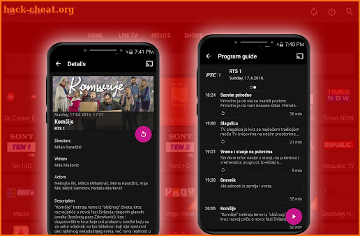 Oreo Tv: Indian Movies & live tv info 2020 screenshot