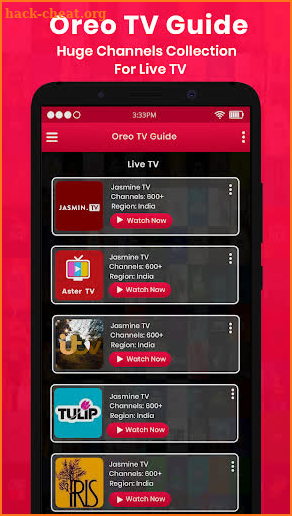 Oreo TV : Live Criket TV screenshot