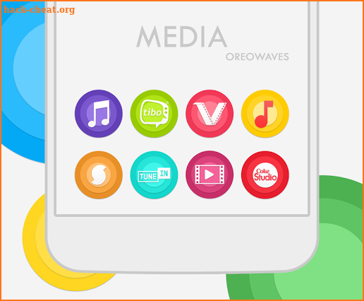 OreoWaves Icon Pack screenshot