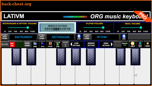 ORG music keyboard PRO screenshot