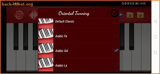 Oriental Piano screenshot