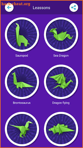 Origami Dinosaurs & Dragons Of Paper screenshot